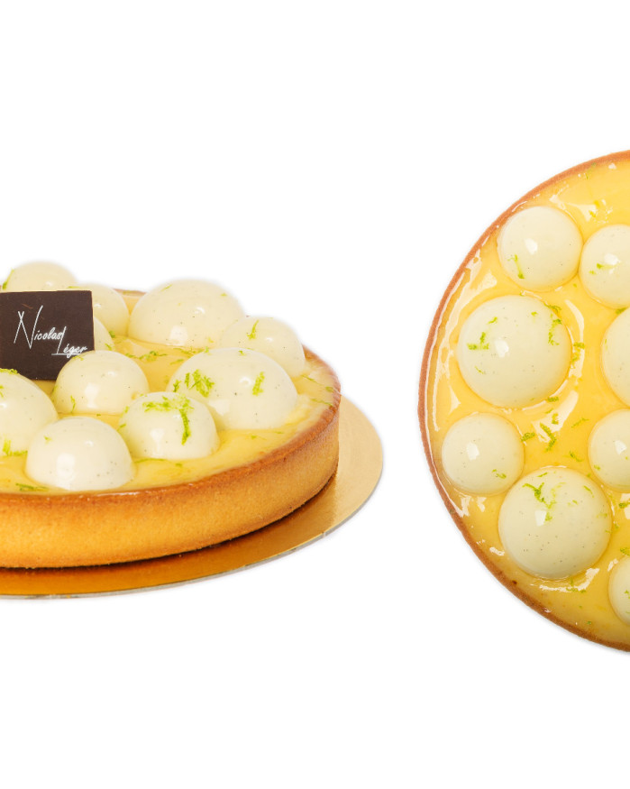 Tarte citron panna cotta 4 pers