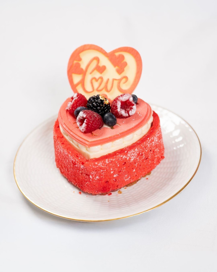 Entremets St Valentin   ( à savourer à 2! )