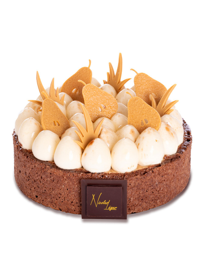 Charlotte poire chocolat Taille unique 6 pers