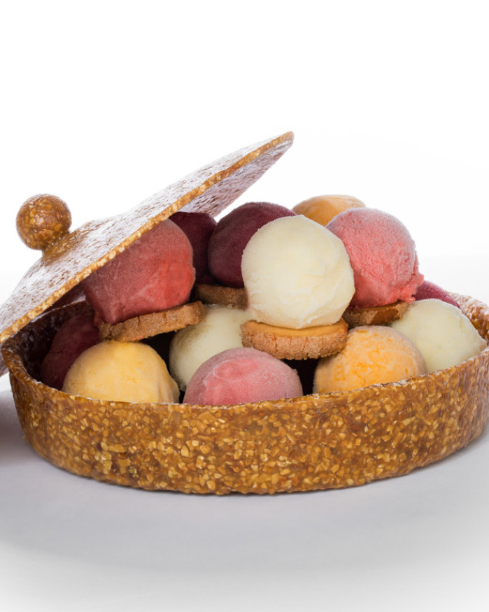 Marmite sorbets 4 pers