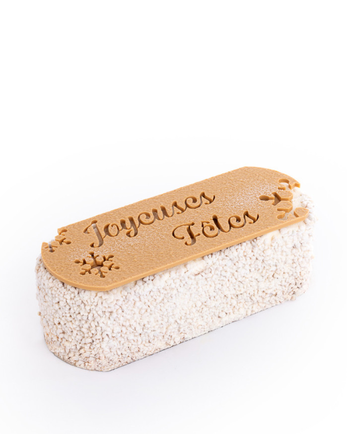 Buche glacée macadamia 4/5 pers