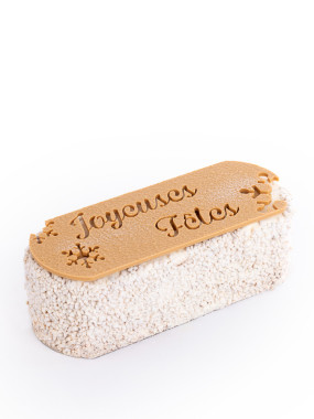 Buche glacée macadamia 4/5 pers